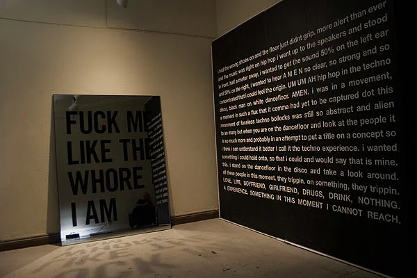 Fuck Me Like the Whore I Am — selected work