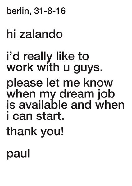 Zalando — selected work